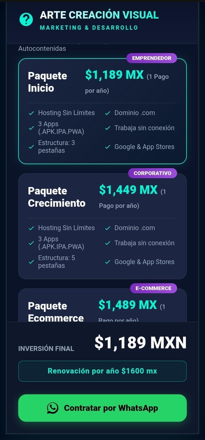 APP HOSTING Arte Creación Visual (2)